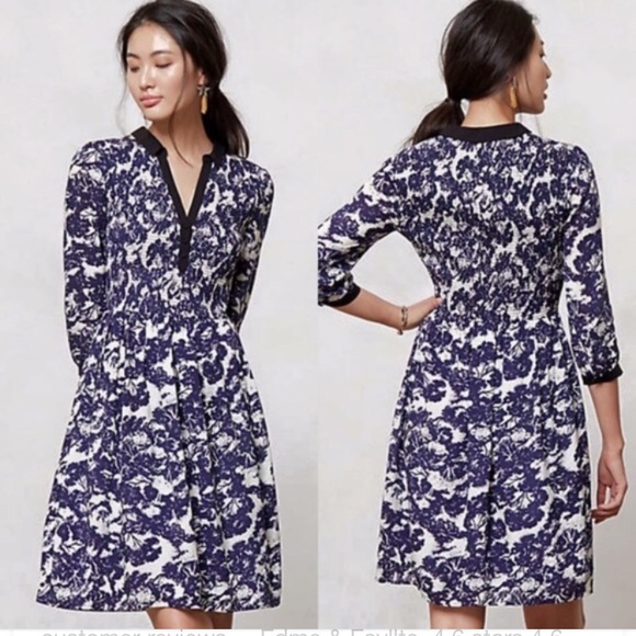 Anthropologie Dresses & Skirts - Anthropologie Edme&Esyllte Sketchbook Shirt dress